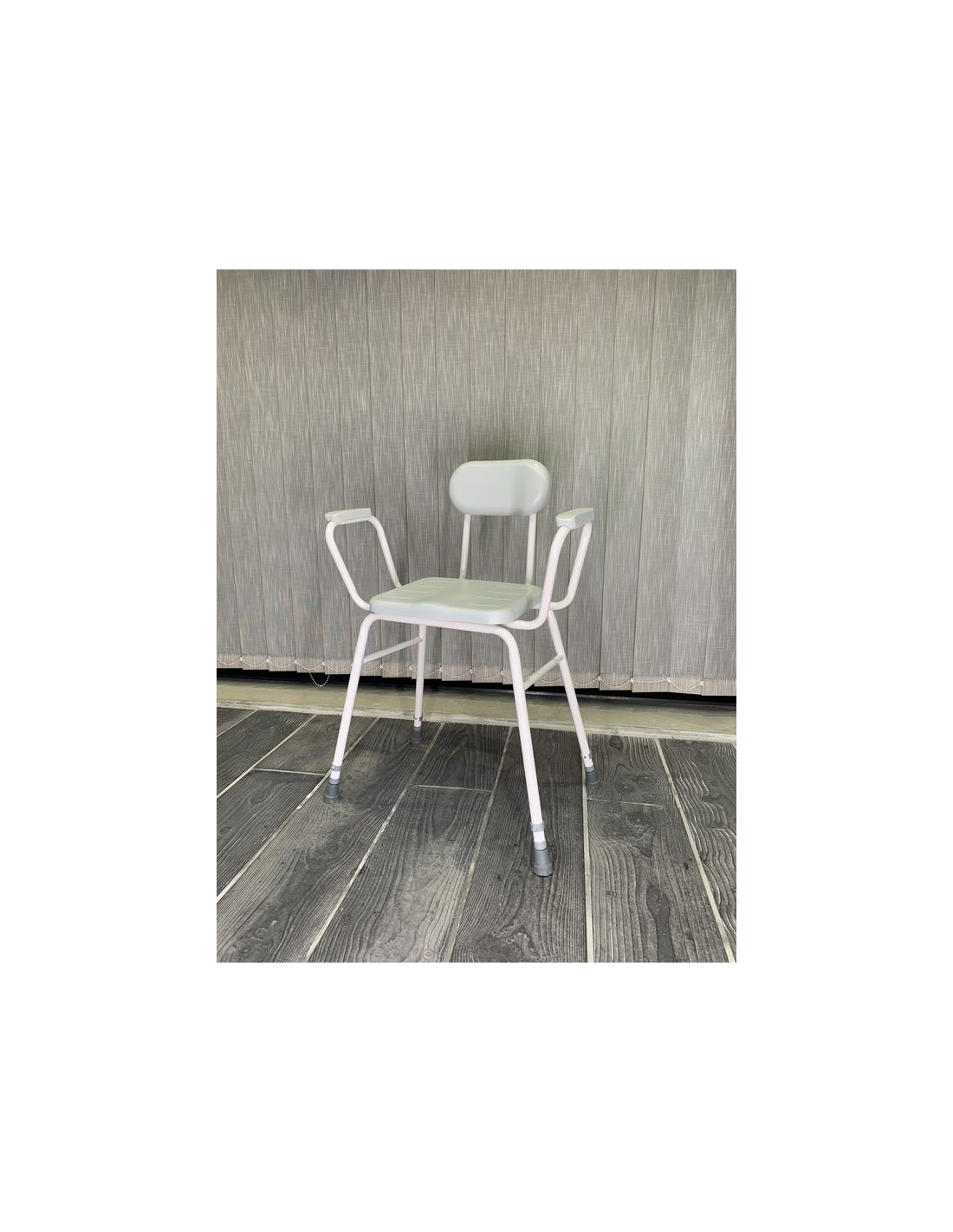 Chaise Confort haute capitonnée - Gris