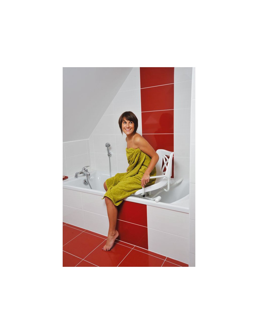 Fauteuil de bain pivotant