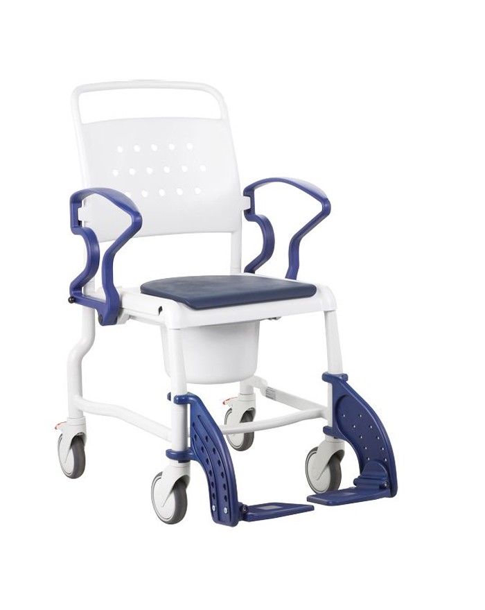 Fauteuil de toilettes Bonn - Bleu