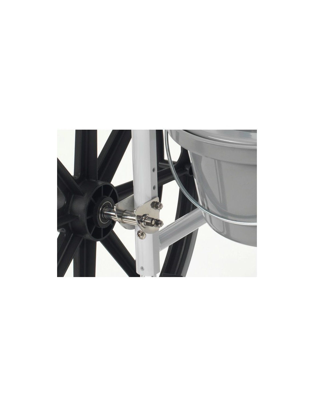 Grandes roues pour chaise douche / WC Aston