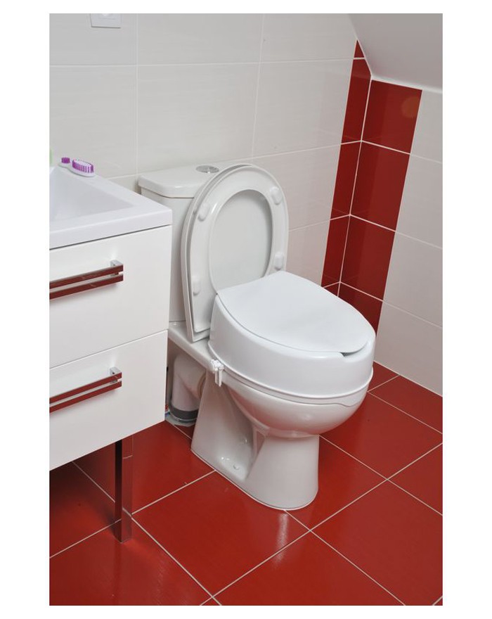 Réhausse WC Ibiza - Avec couvercle - 10 cm