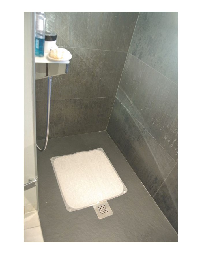 Tapis de douche Antigua - Blanc