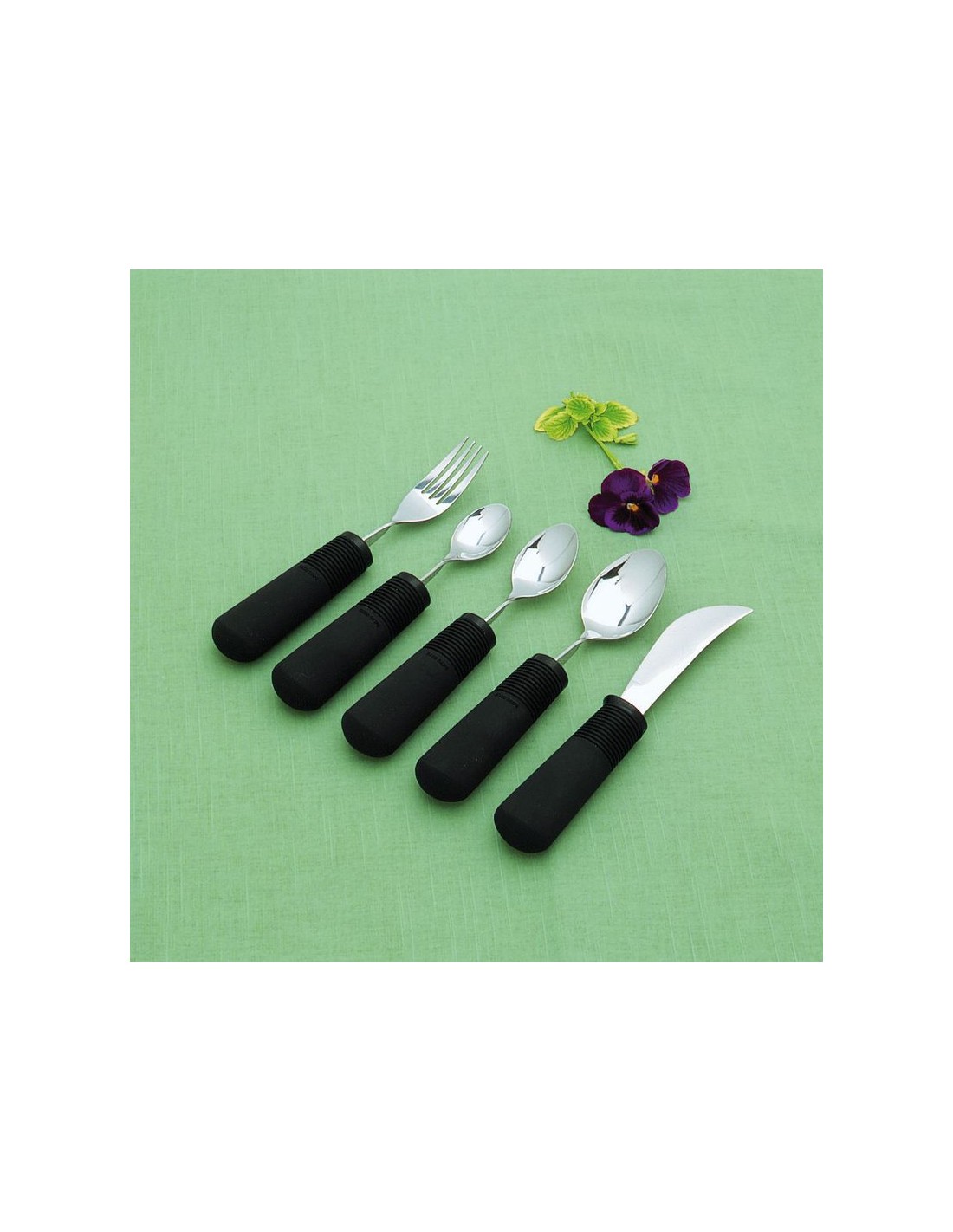 Couverts caoutchouc Goodgrip lestés - Couteau