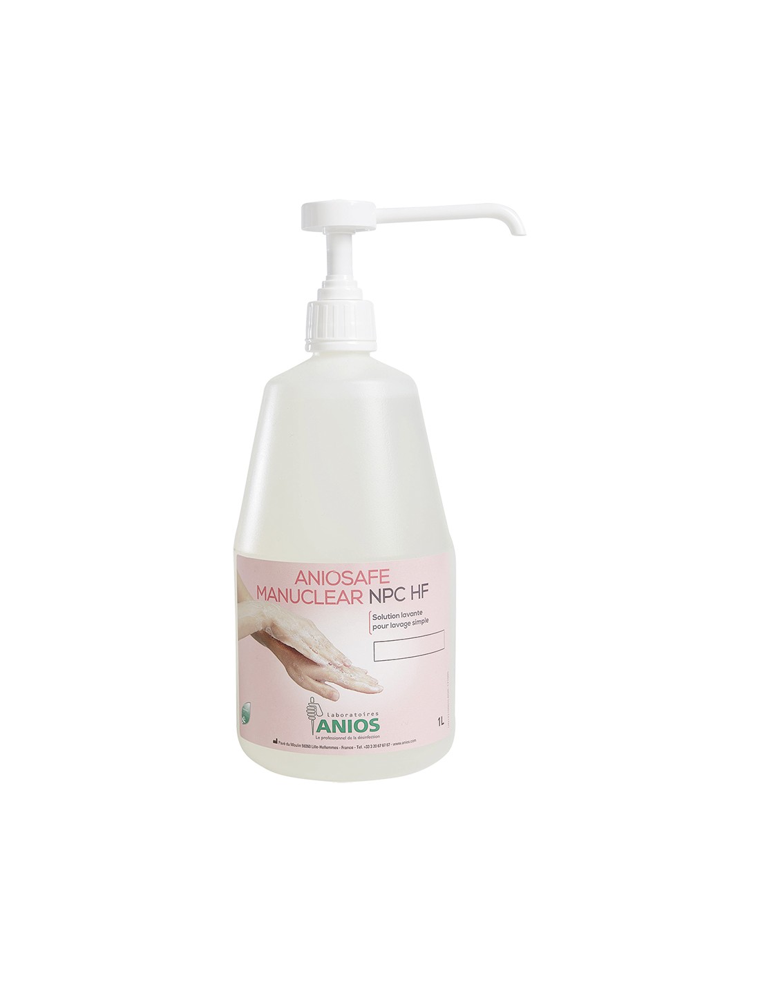 Solution lavante Aniosafe Manuclear HF ou Aniosafe Manuclear NPC HF