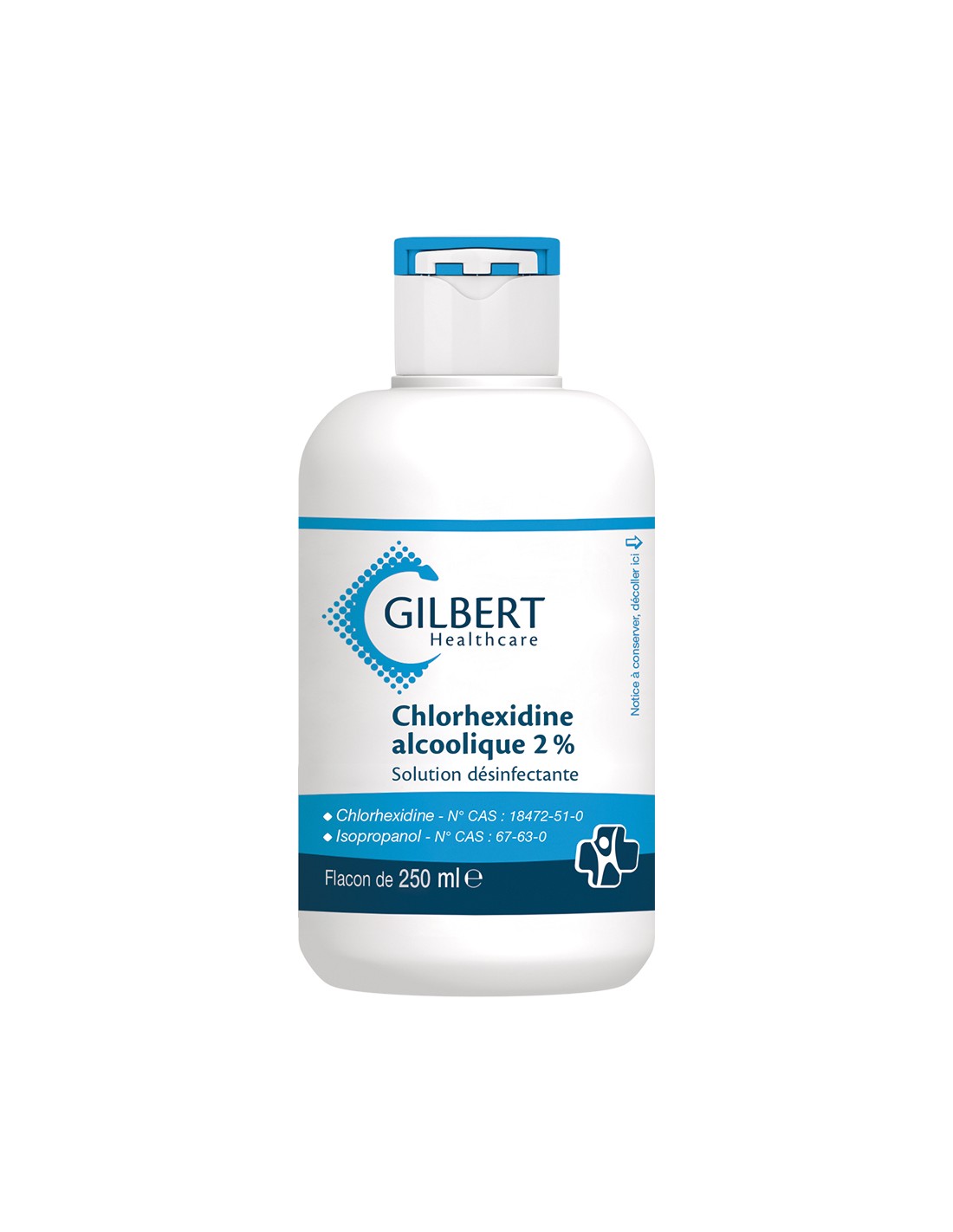 Solution désinfectante incolore Chlorhexidine alcoolique 2%*