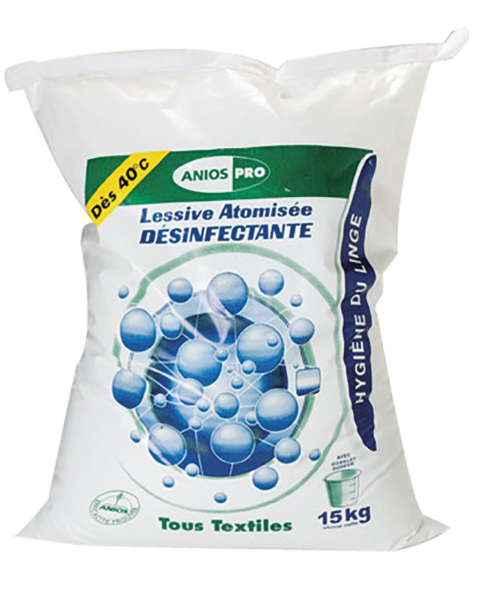 Lessive atomisée désinfectante