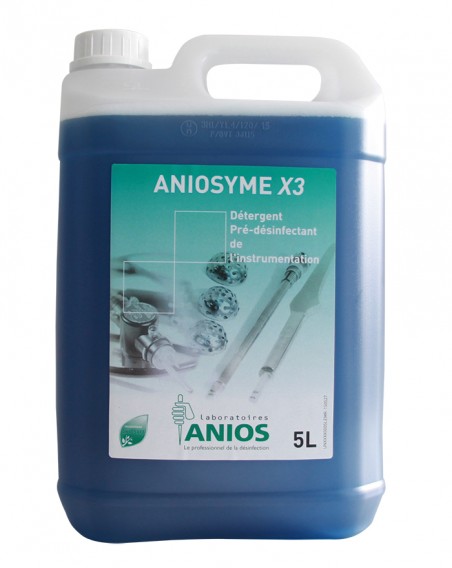 Détergent pré-désinfectant de l’instrumentation Aniosyme X3