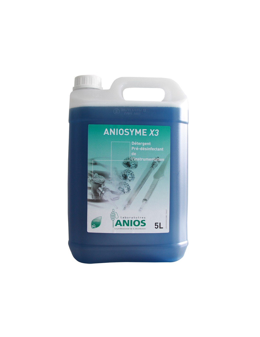 Détergent pré-désinfectant de l’instrumentation Aniosyme X3